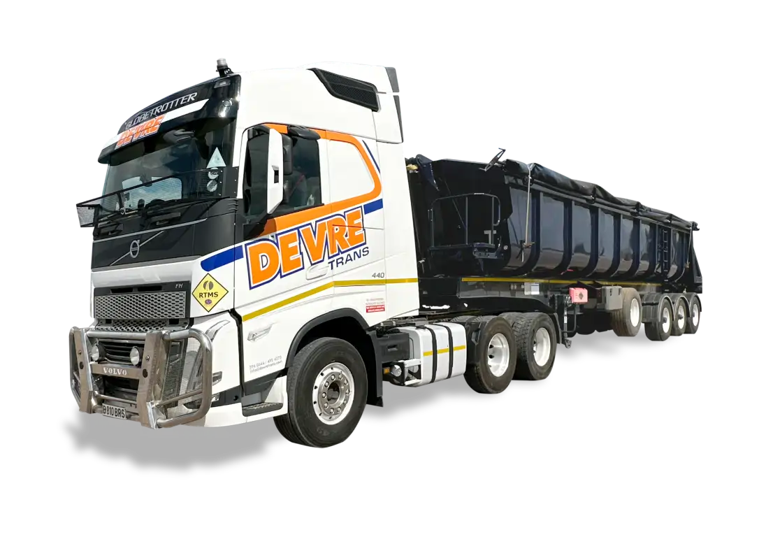 De Vre Trans Sloper Truck & Trailer De Vre Trans Flatdeck Trailer